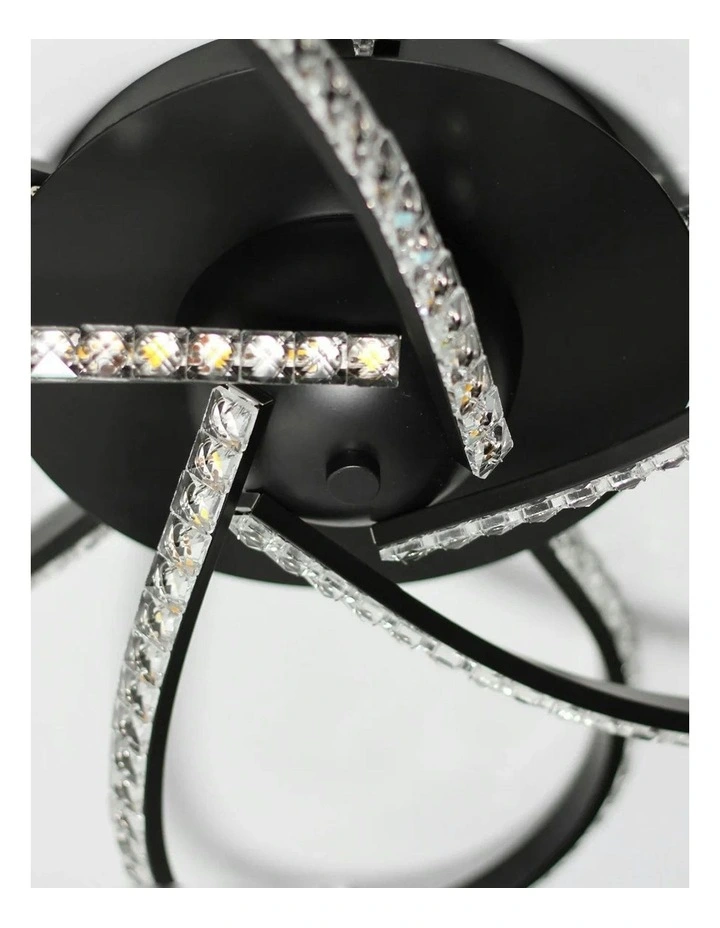 Irie Dimmable 5Lights LED Ceiling light -Black image 4