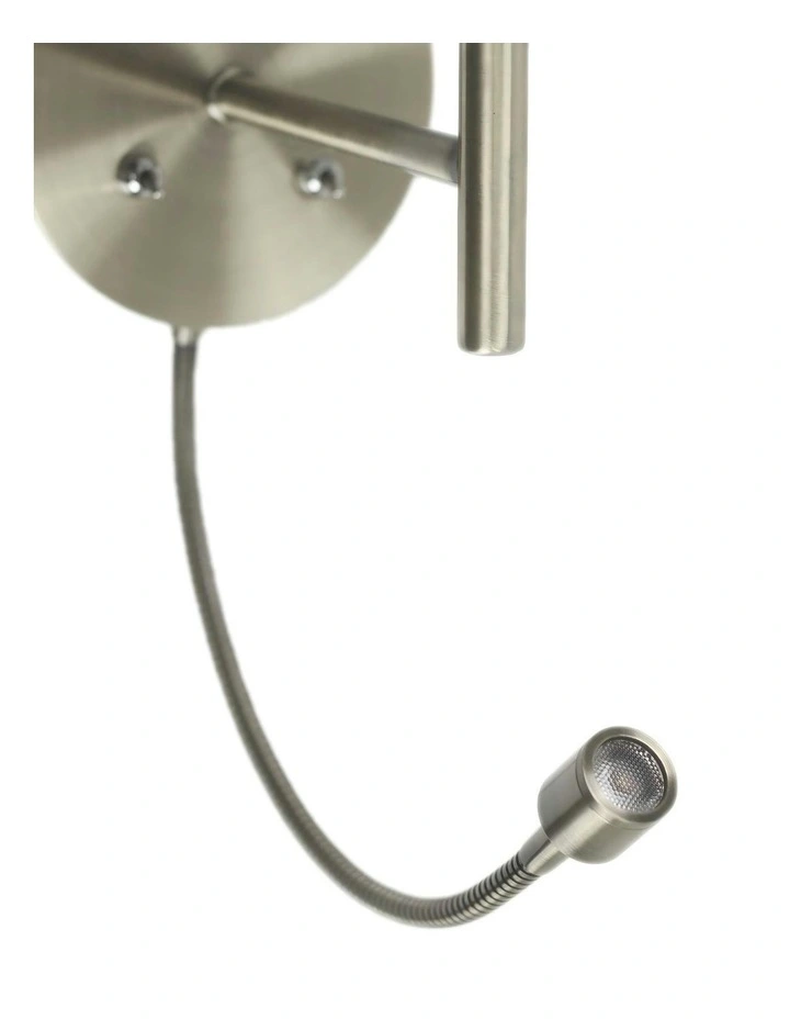 Riley Wall Light - Satin Chrome image 5
