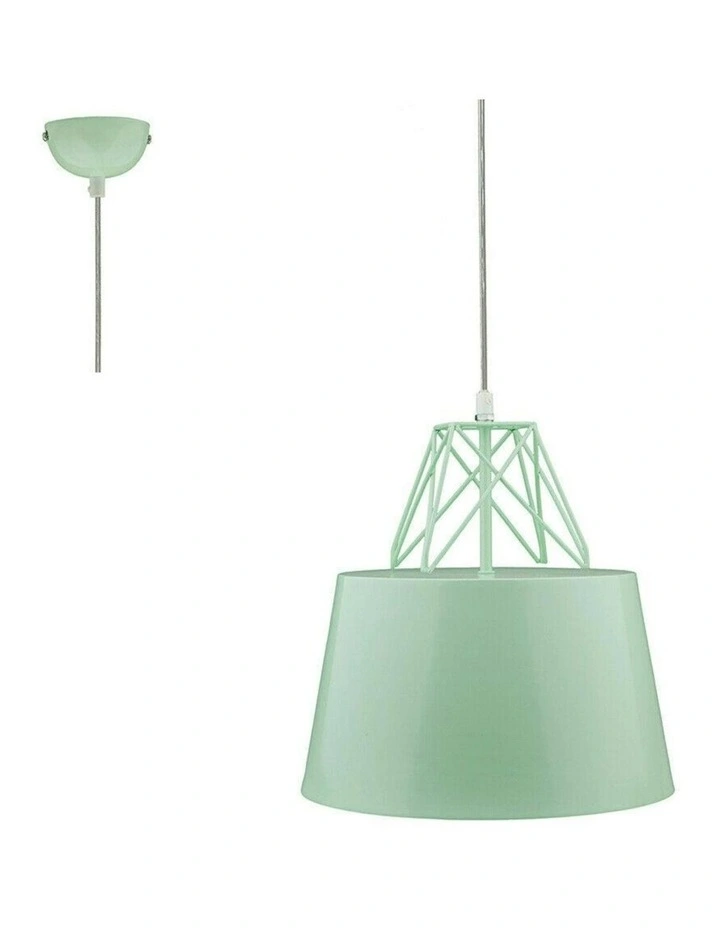 Kaelan Metal Pendant Light Mint image 2
