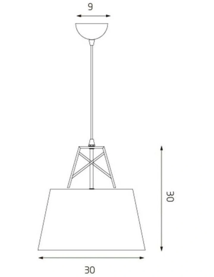 Kaelan Metal Pendant Light Mint image 4