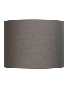 30cm Lamp Drum Shade Putty Burlap