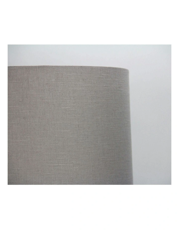 30cm Lamp Drum Shade Putty Burlap image 3