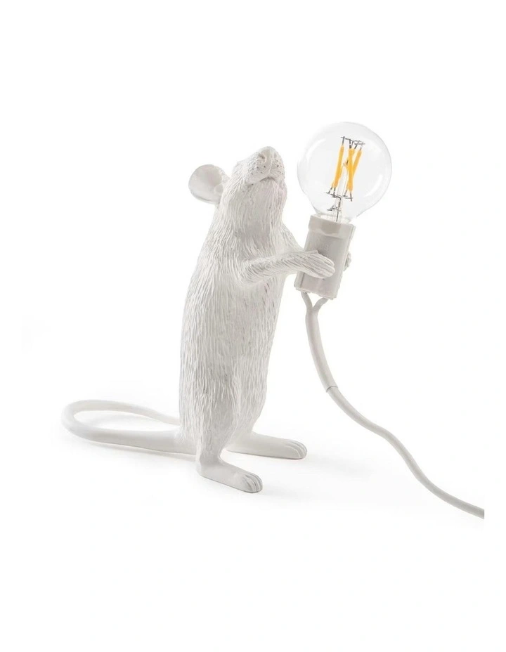 Seletti Mouse Lamp Standing - White image 2