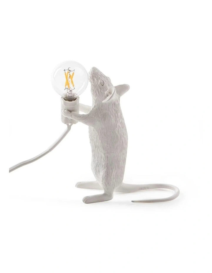 Seletti Mouse Lamp Standing - White image 3