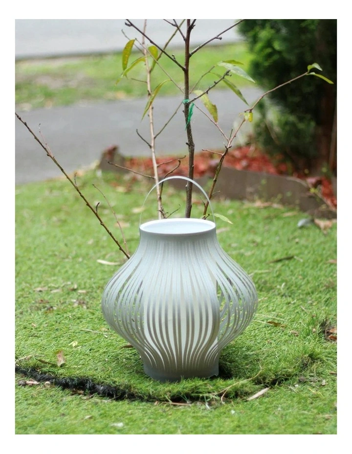 Led Retractable Lantern Grey image 2