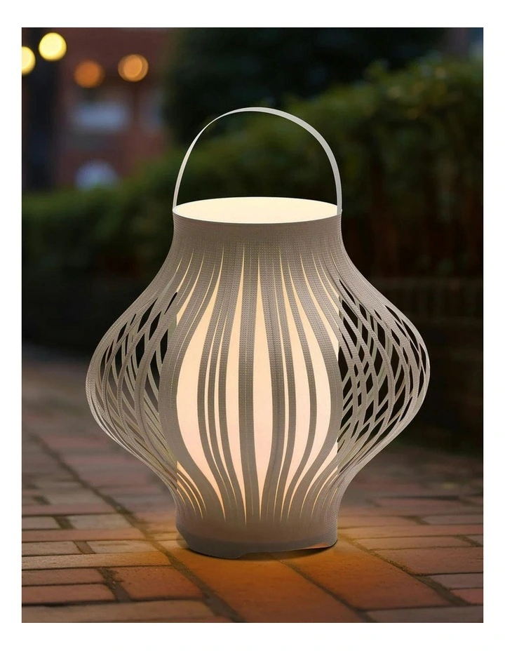 Led Retractable Lantern Grey image 3