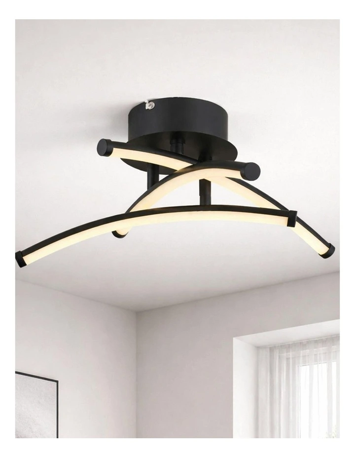 Gamilah Dimmable 3 Lights LED Ceiling Light image 2