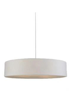Mara Drum Pendant Light White