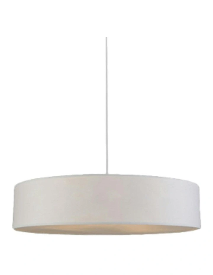Mara Drum Pendant Light White image 1