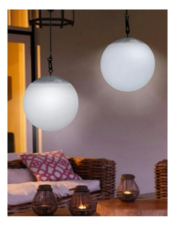 LED Hanging Ball Solar DC Power image 2