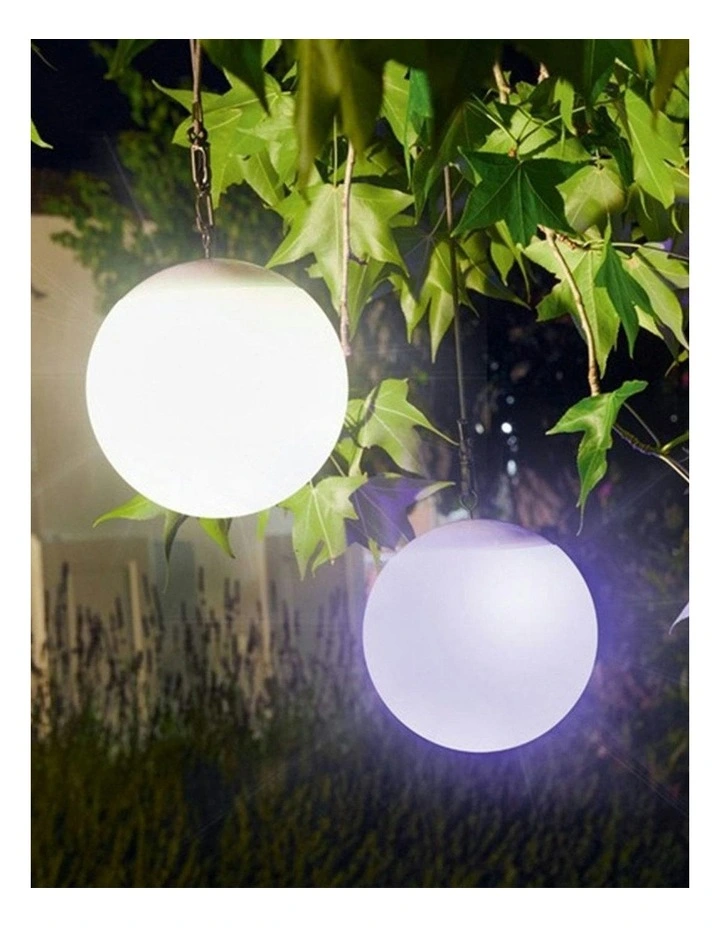 LED Hanging Ball Solar DC Power image 5