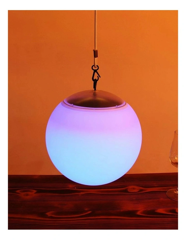 LED Hanging Ball Solar DC Power image 7