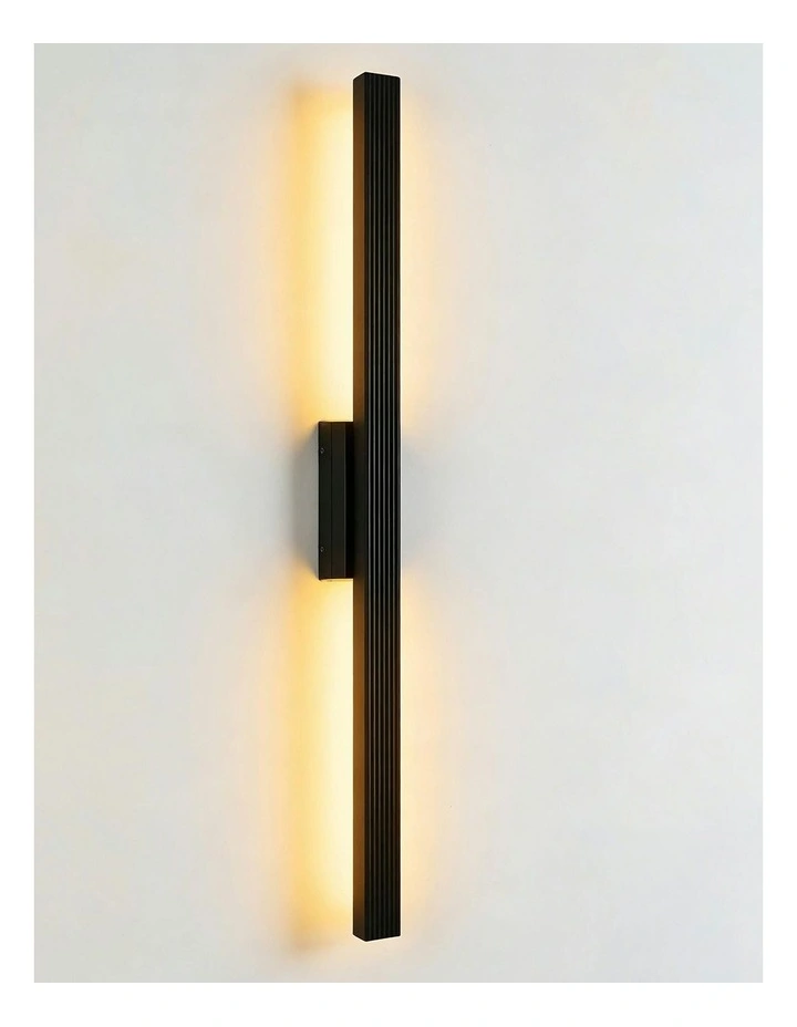 Nadia LED Outdoor Wall Light Black image 6