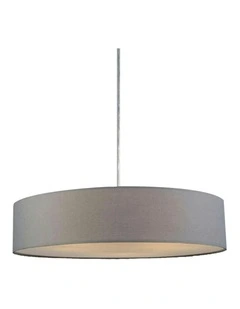 Mara Drum Pendant Light Grey