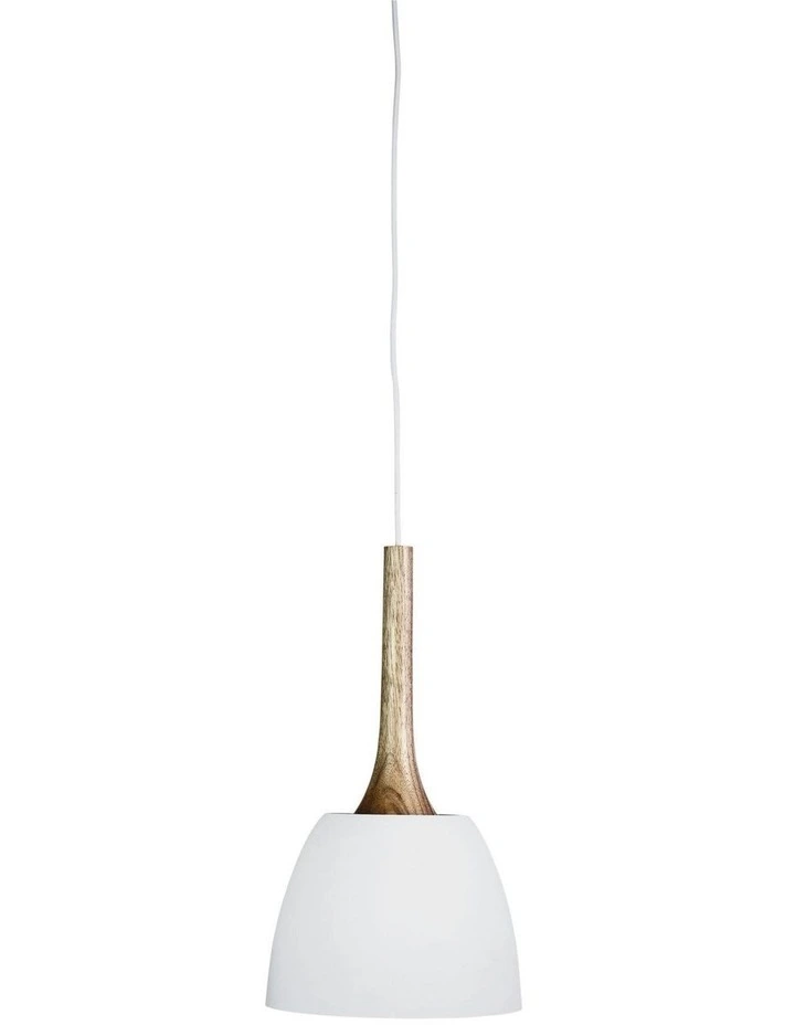 Malt 22cm Scandustrial Designed Pendant White image 1