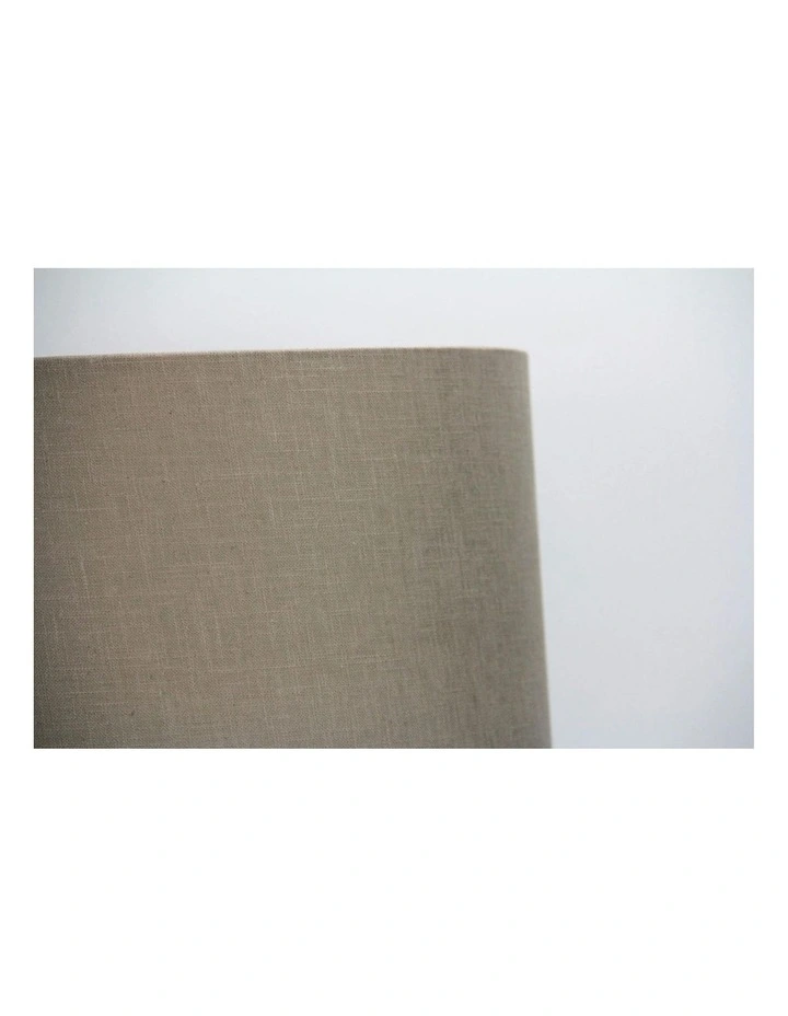 40cm Lamp Drum Shade - Coffee Burlap image 2