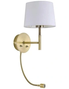 Riley Wall Light - Antique Brass