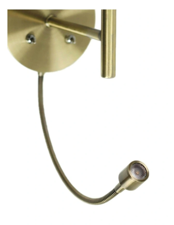 Riley Wall Light - Antique Brass image 3
