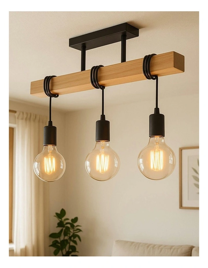 Tibery 3 Lights Ceiling Light image 3