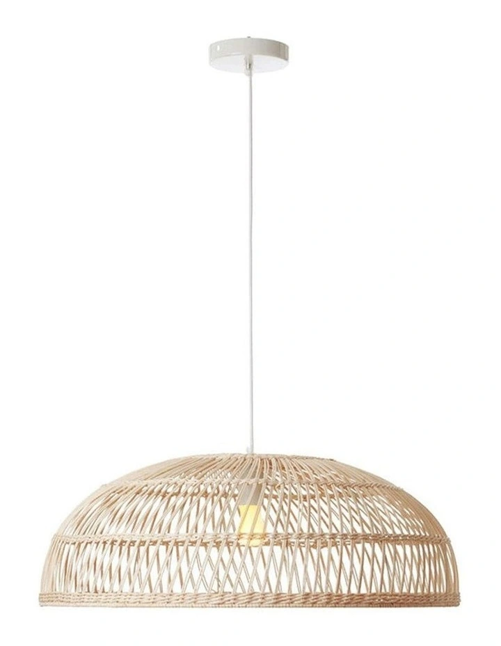 Amara Rattan Pendant Light - Large/Small image 1