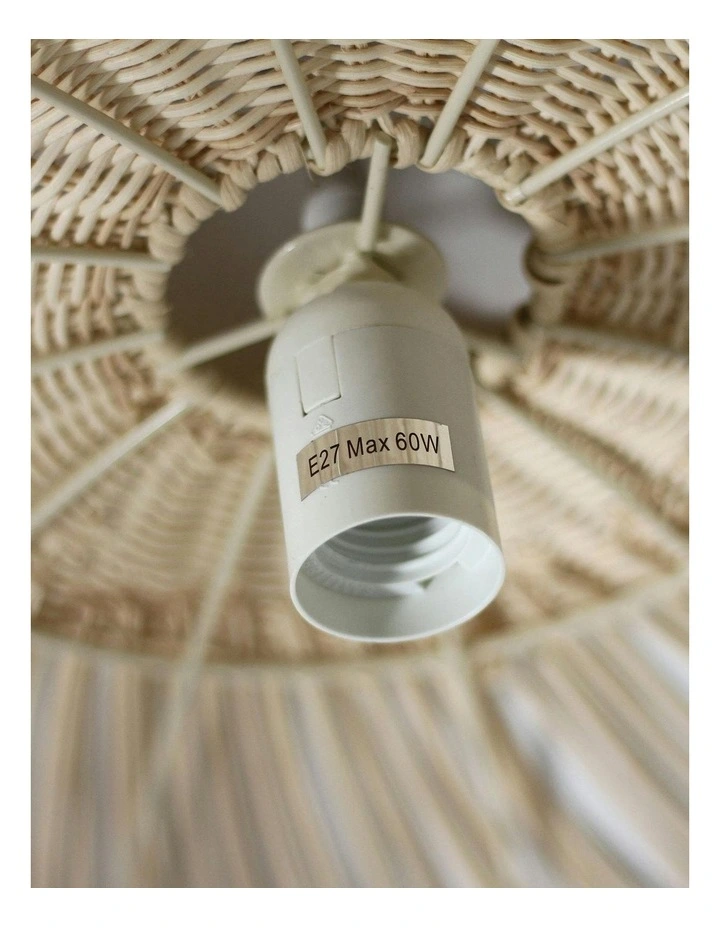 Amara Rattan Pendant Light - Large/Small image 3