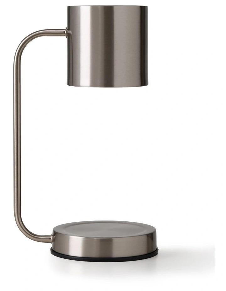 Cadence & Co. Lume Candle Warmer Lamp in Nickel image 4