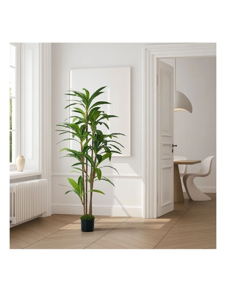 Livsip 150cm Artificial Dracaena Tree Potted Faux Plant Home Decor image 6