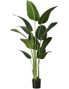 Livsip 180cm Artificial Bird of Paradise Plant Fake Palm Tree