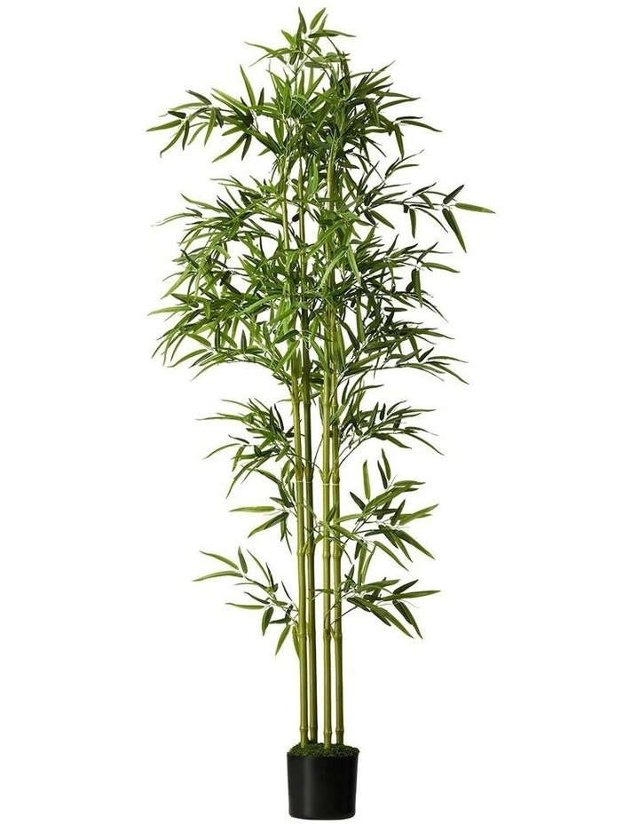 Livsip 150cm Artificial Bamboo Tree Potted Faux Plant Home Decor image 1
