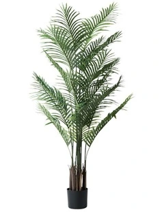 Livsip 180cm Artificial Palm Tree Lifelike Faux Potted Plants Home Garden Decor