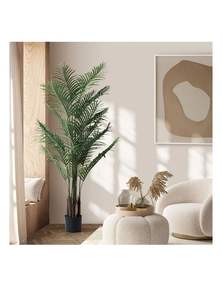 Livsip 180cm Artificial Palm Tree Lifelike Faux Potted Plants Home Garden Decor image 4