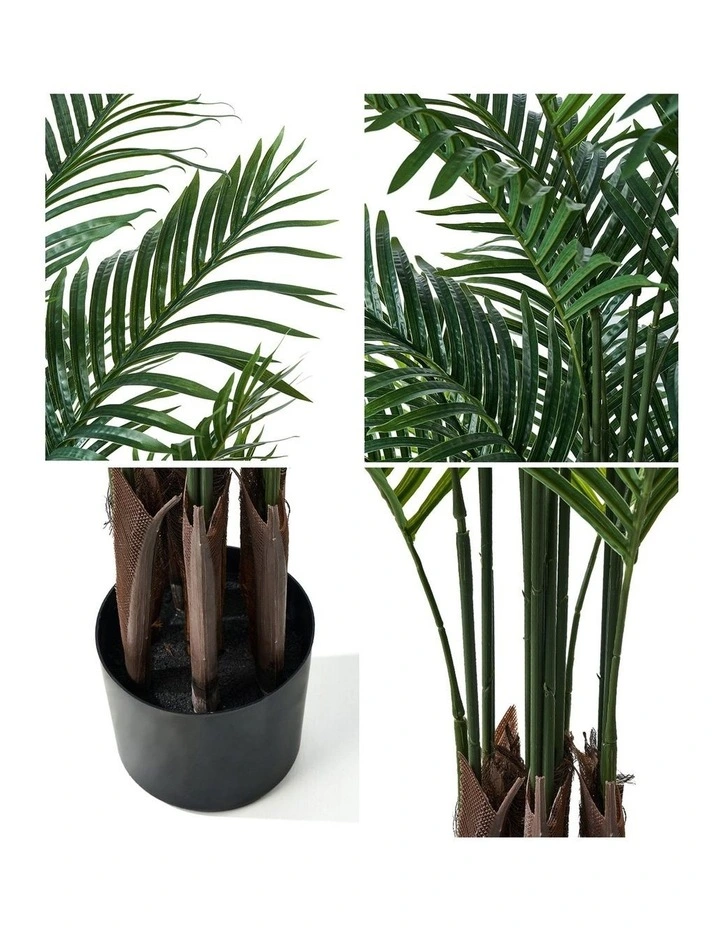 Livsip 180cm Artificial Palm Tree Lifelike Faux Potted Plants Home Garden Decor image 5