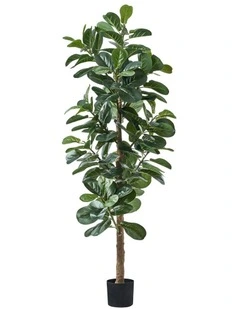 Livsip 180cm Artificial Fiddle Leaf Fig Tree Lifelike Faux Plants Home Decor