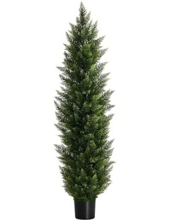 Livsip 150cm Artificial Topiary Cedar Tree Potted Faux Pine Plant