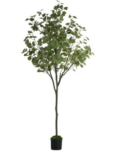 Livsip 180cm Artificial Eucalyptus Tree Potted Faux Plant Home Decor
