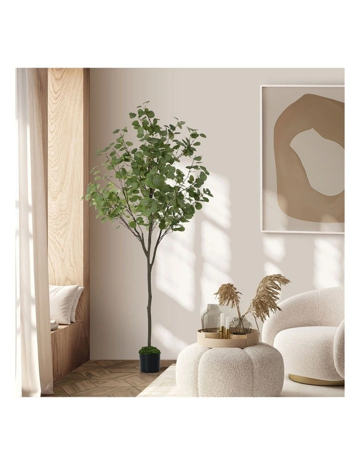 Livsip 180cm Artificial Eucalyptus Tree Potted Faux Plant Home Decor image 4