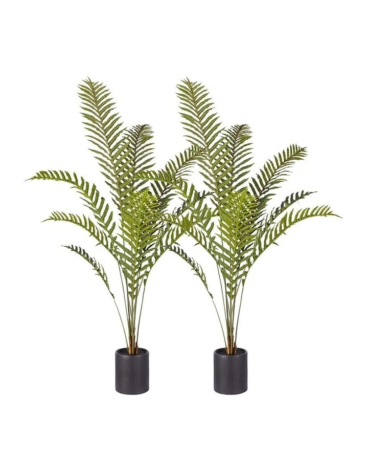 SOGA 2 Pack Artificial Areca Palm Indoor Plant 160cm image 1