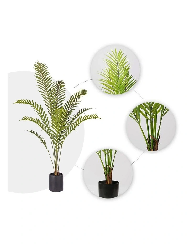 SOGA 2 Pack Artificial Areca Palm Indoor Plant 160cm image 4
