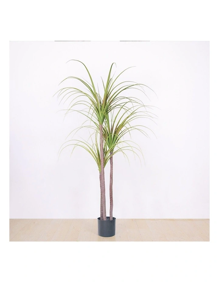 SOGA Dragon Blood Artificial Tree With Pot 145cm image 3