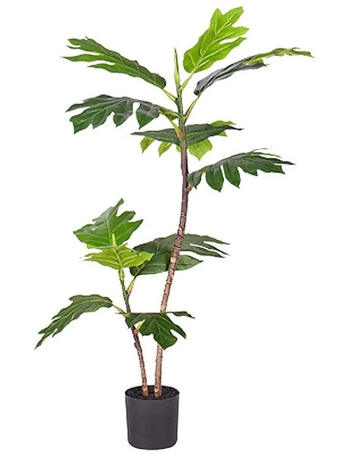 SOGA 90cm Artificial Split Leaf Philodendron Tree Indoor Plant Decor image 1