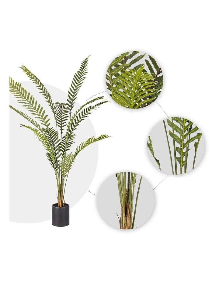 SOGA Artificial Hares Foot Fern Tree 240cm image 4