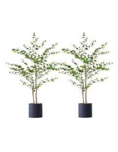 SOGA 2 Pack Watercress Artificial Tree 180cm
