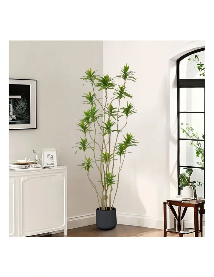SOGA Artificial Lily Bamboo Tree 19 Branches 190cm image 5