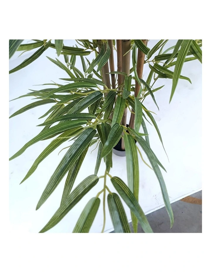 SOGA 2 Pack Lucky Bamboo Artificial Plant 120cm image 6