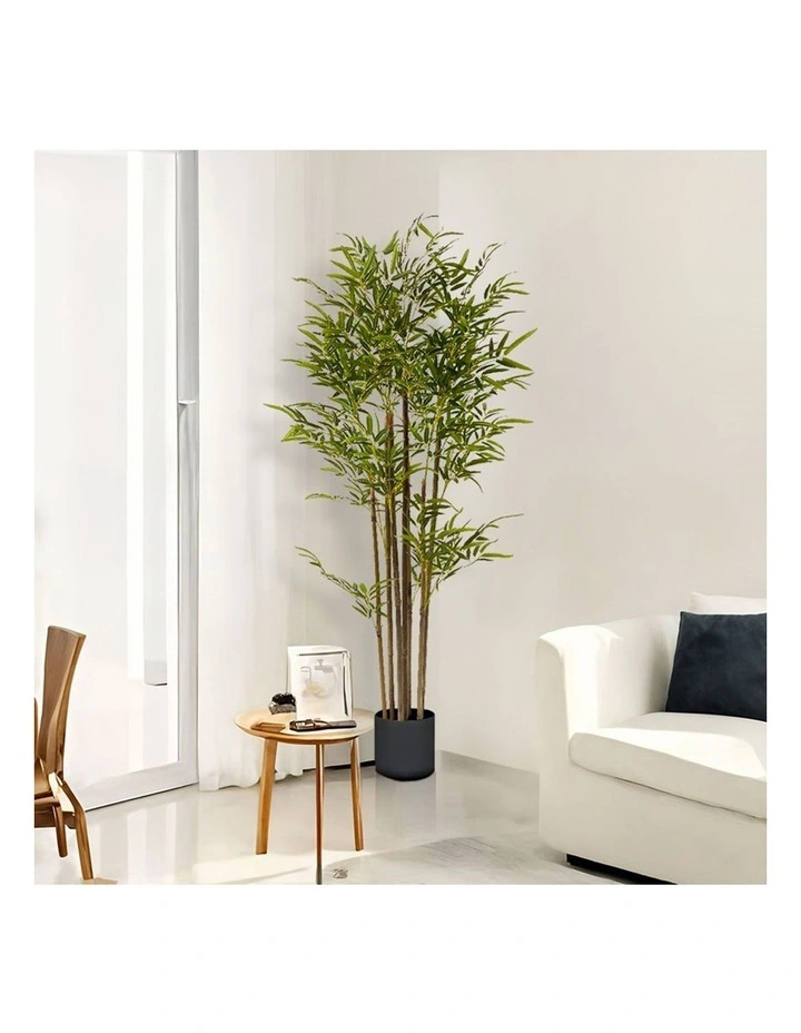 SOGA 2 Pack Lucky Bamboo Artificial Plant 120cm image 7