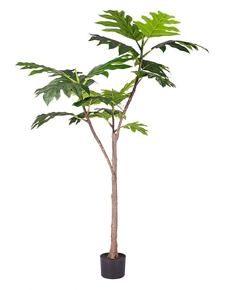 SOGA Split Leaf Philodendron Artificial Tree 150cm image 1