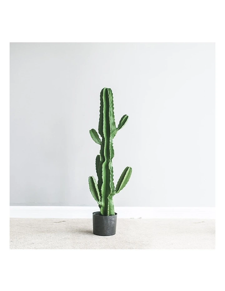 SOGA 2X 105cm Artificial Cactus Tree 6 Heads Indoor Plant Decor image 4