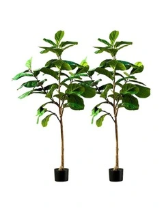 SOGA 2 Pack Qin Yerong Artificial Tree 155cm