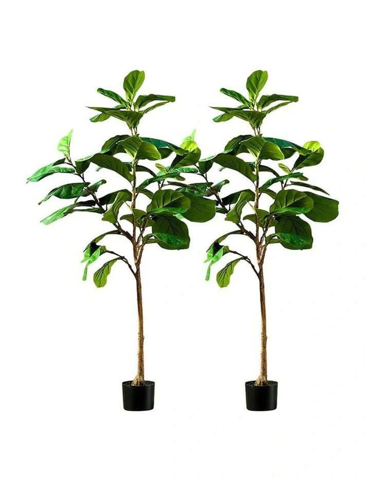 SOGA 2 Pack Qin Yerong Artificial Tree 155cm image 1