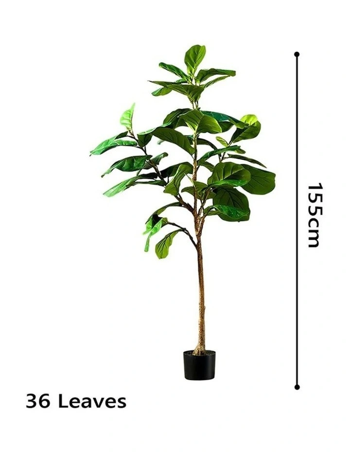 SOGA 2 Pack Qin Yerong Artificial Tree 155cm image 2